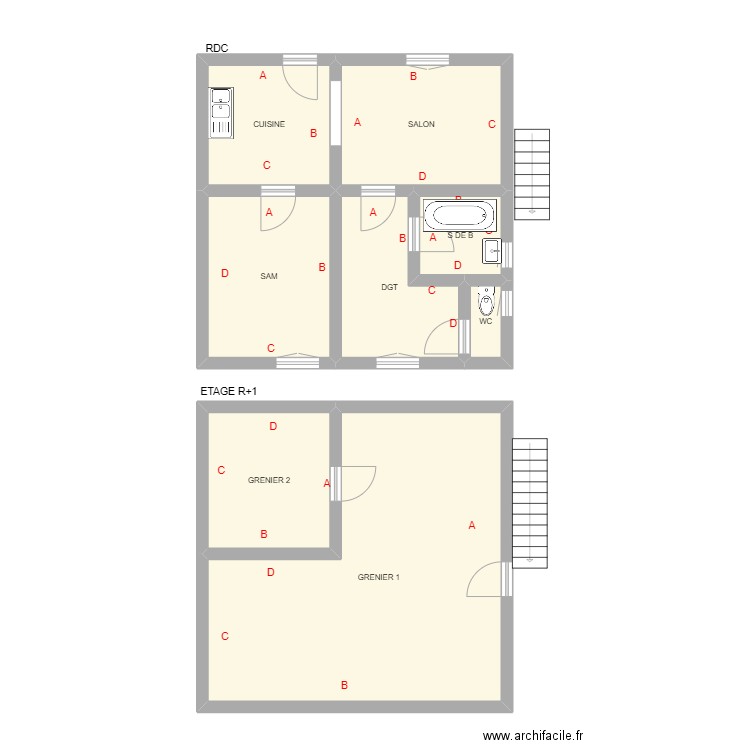 FROMENTIN. Plan de 0 pièce et 0 m2
