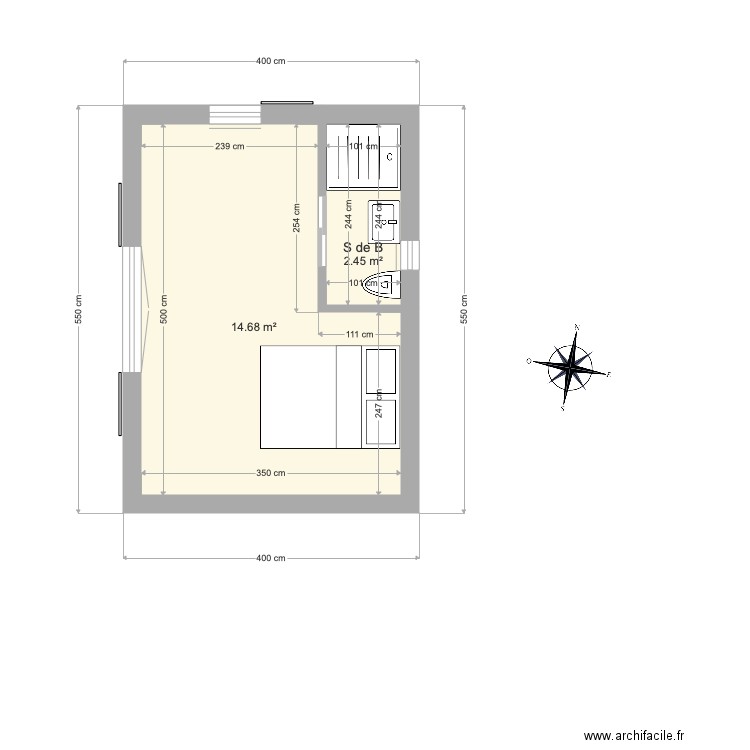 etage garage 4. Plan de 0 pièce et 0 m2