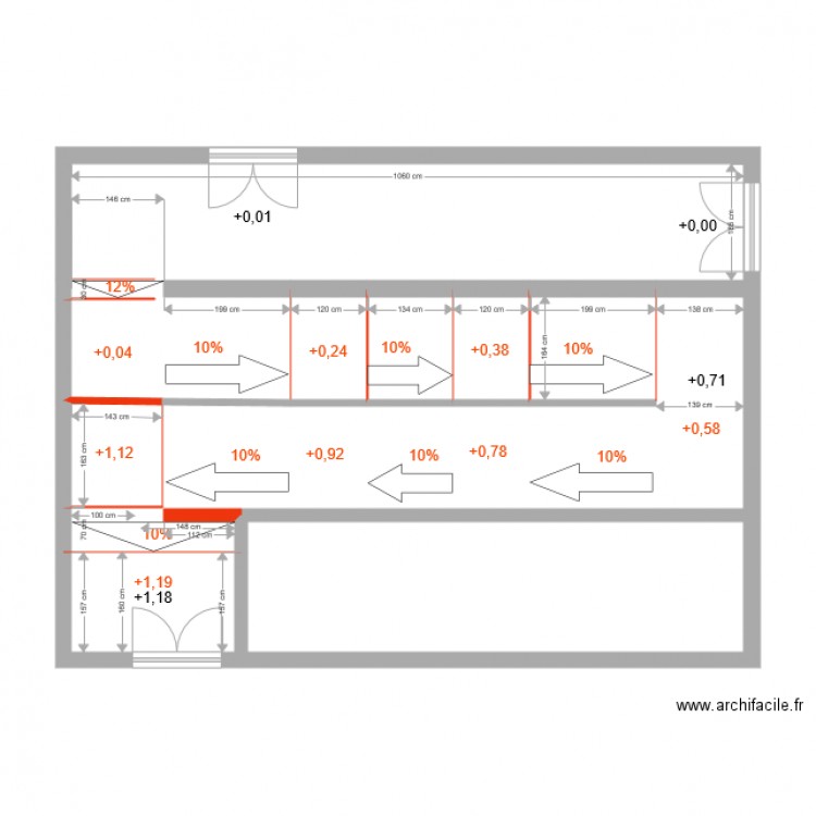 Rampe ADAP Ecole Chateau Eau Projet 2. Plan de 0 pièce et 0 m2