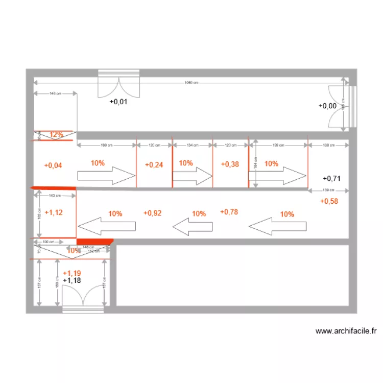 Rampe ADAP Ecole Chateau Eau Projet 2. Plan de 