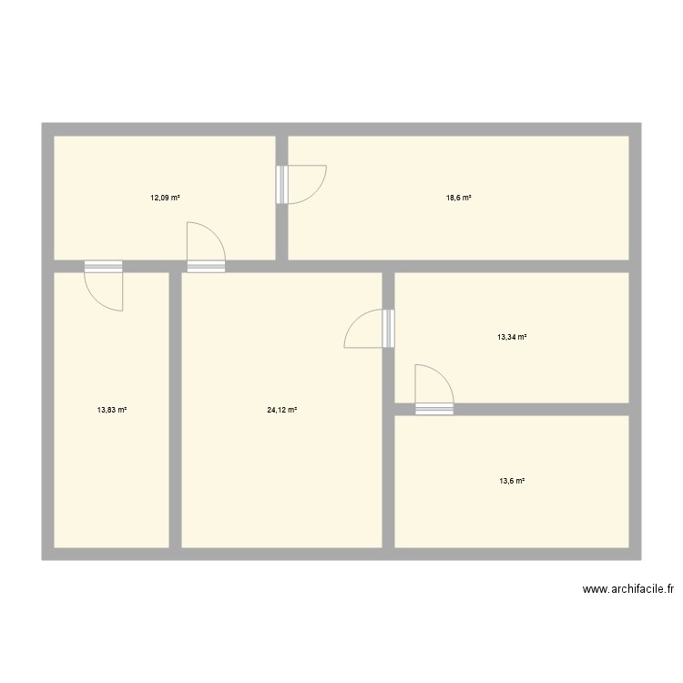 Agrandissement bureaux. Plan de 0 pièce et 0 m2