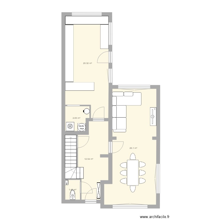 rdc final. Plan de 0 pièce et 0 m2