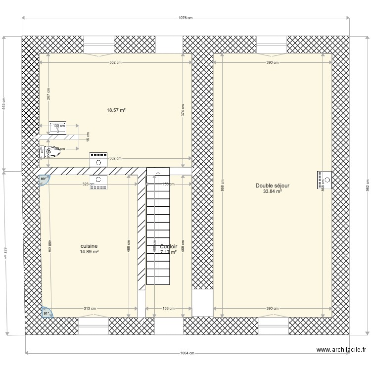 Tenneville. Plan de 0 pièce et 0 m2