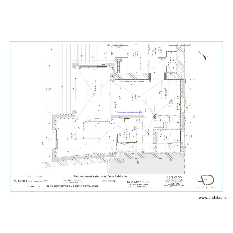 Plan E RDC02 011123. Plan de 0 pièce et 0 m2