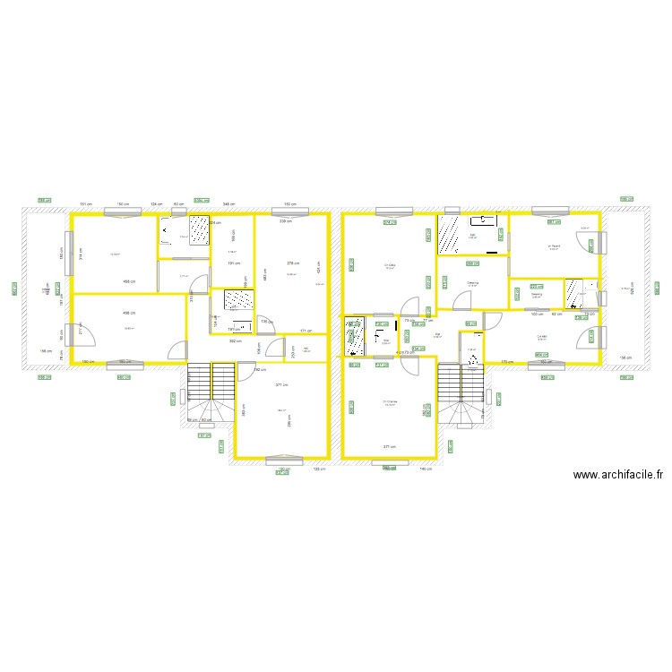 SAINT JULIEN étage . Plan de 0 pièce et 0 m2