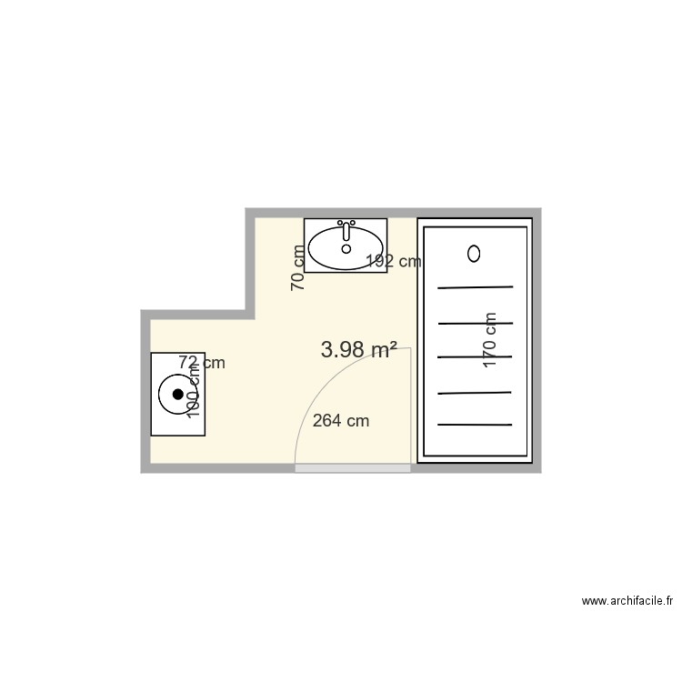 LEFRANC RENE . Plan de 0 pièce et 0 m2