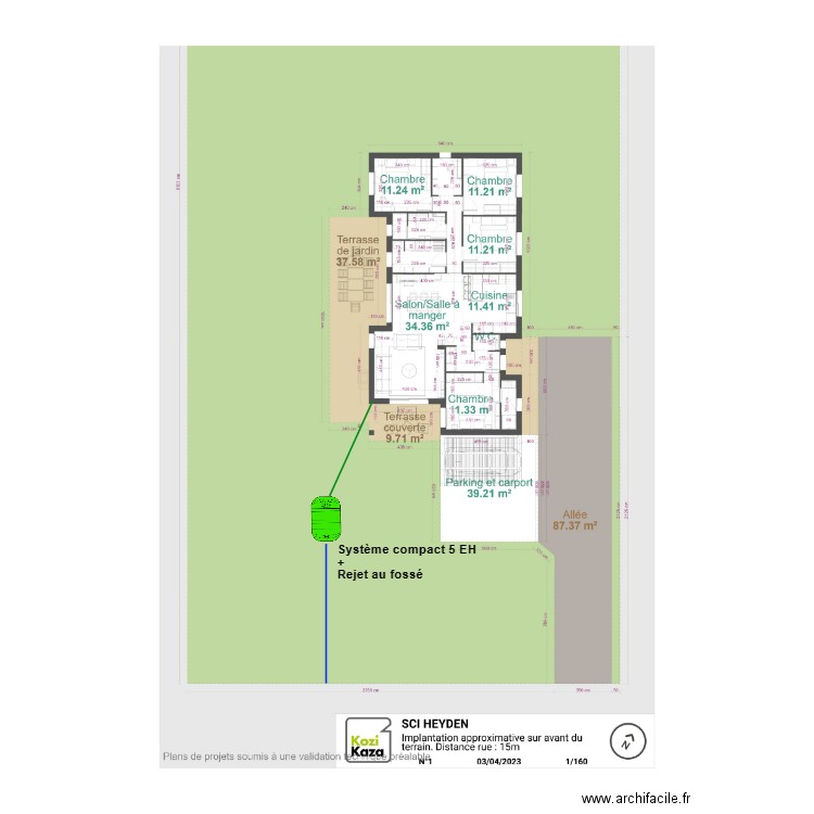 SCI HEYDEN. Plan de 0 pièce et 0 m2