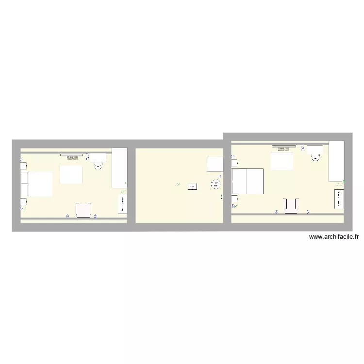 Guimaec Dependance Exterieurs. Plan de 
