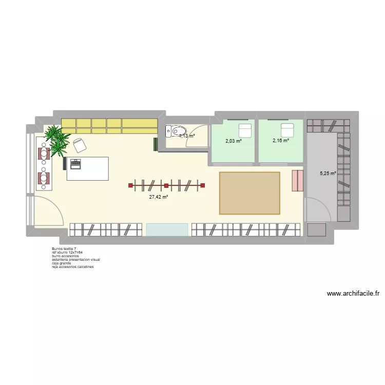 SKFK BAYONNE PROJECT. Plan de 5 et 38 m² SKFK BAYONNE PROJECT. Plan de 5 et 38 m²