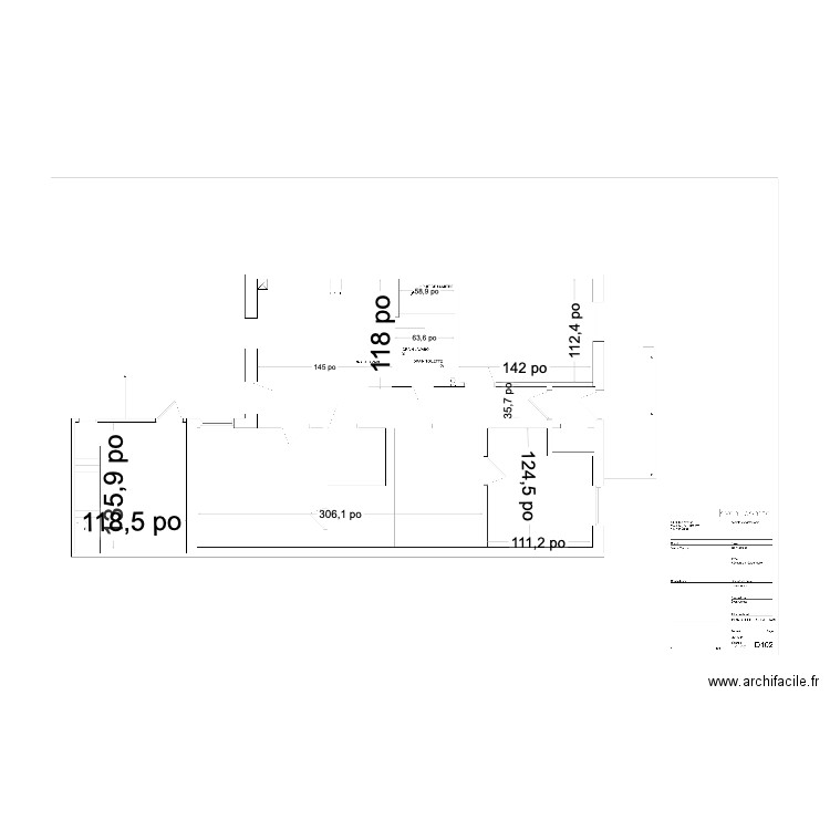 2e a. Plan de 0 pièce et 0 m2