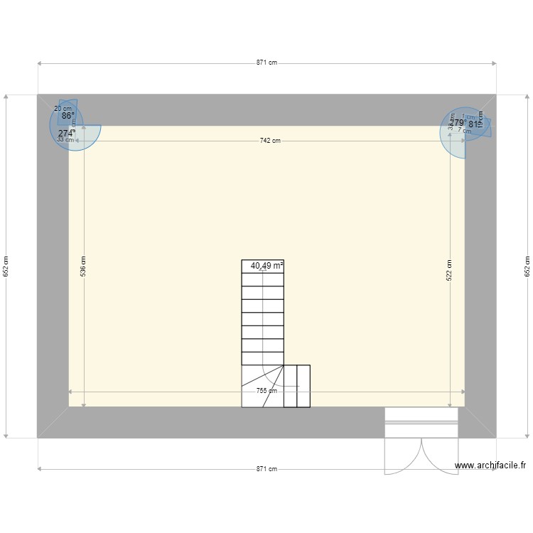 bellentre 2. Plan de 0 pièce et 0 m2