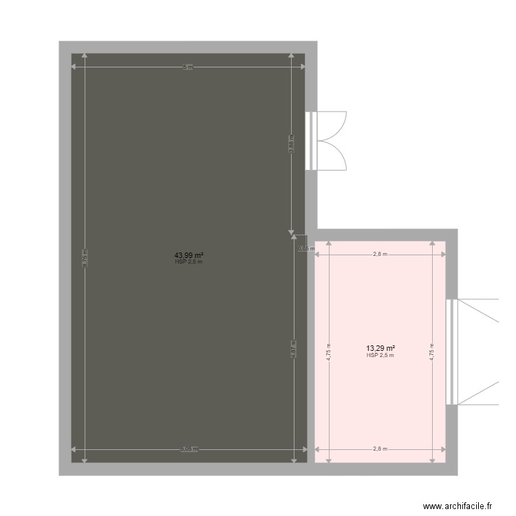 MINE . Plan de 0 pièce et 0 m2