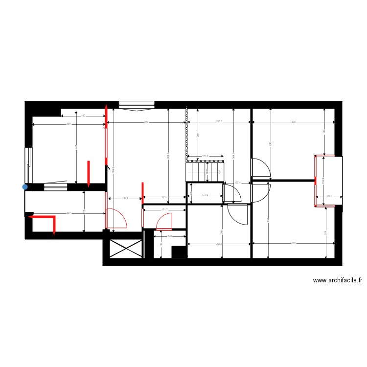 eloise et gabriel  plan salon . Plan de 0 pièce et 0 m2