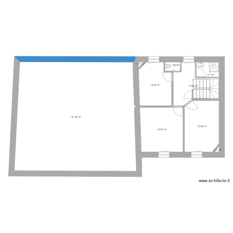 ETAGE 1. Plan de 0 pièce et 0 m2