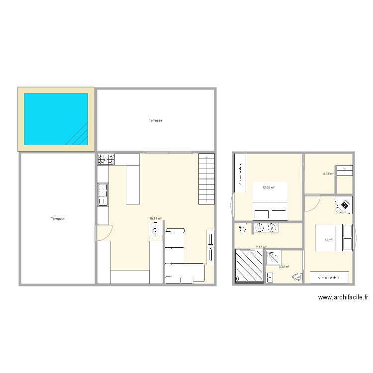 MAISON ST AMELIE. Plan de 0 pièce et 0 m2