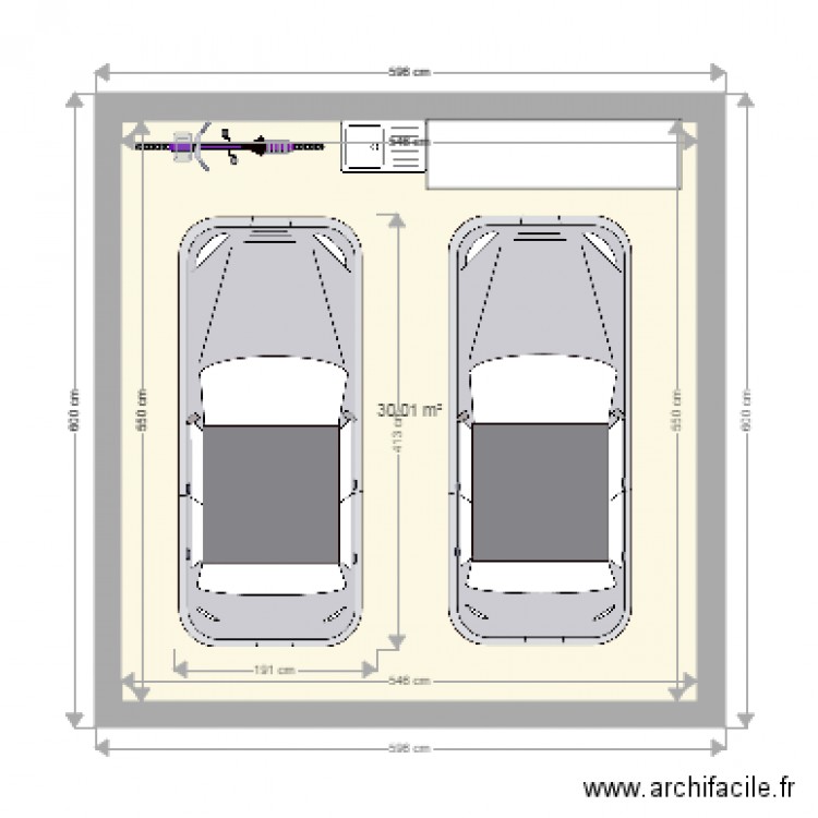 Garage 30m2 version 1 10 mai 2017. Plan de 0 pièce et 0 m2