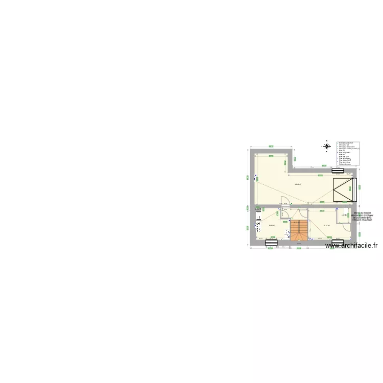 Maison Vezin SS v8. Plan de 