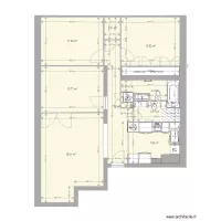 Plan eastman avec bonnes dimensions sans toucher mur porteur id&eacute;e Caro