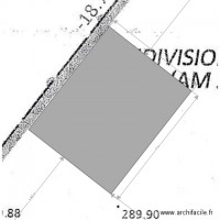 abri de jardin plan de masse