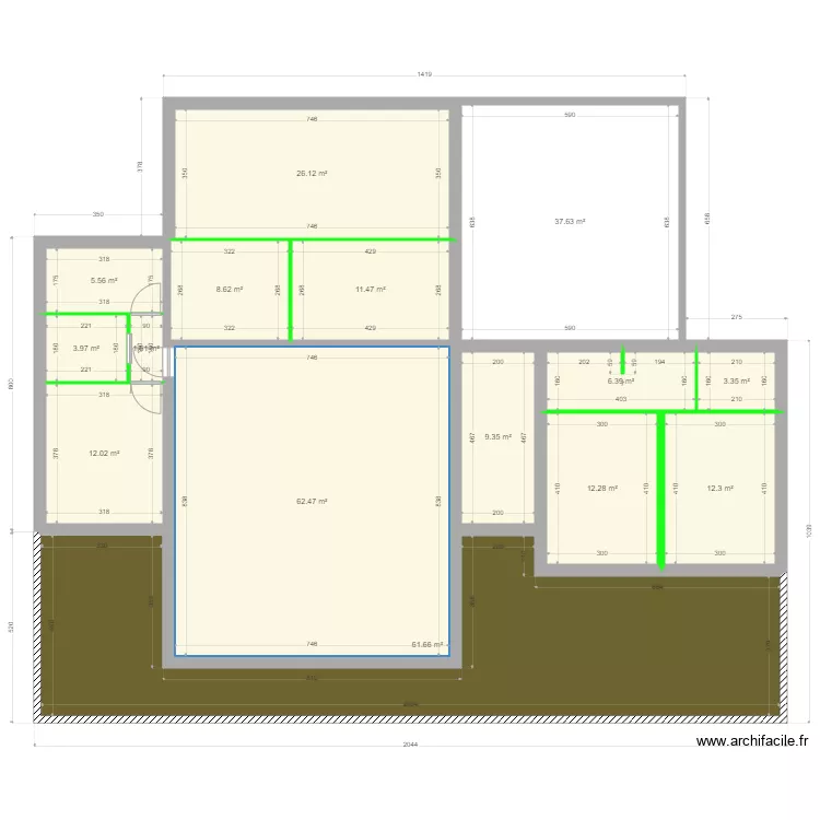 DAVID 3. Plan de 