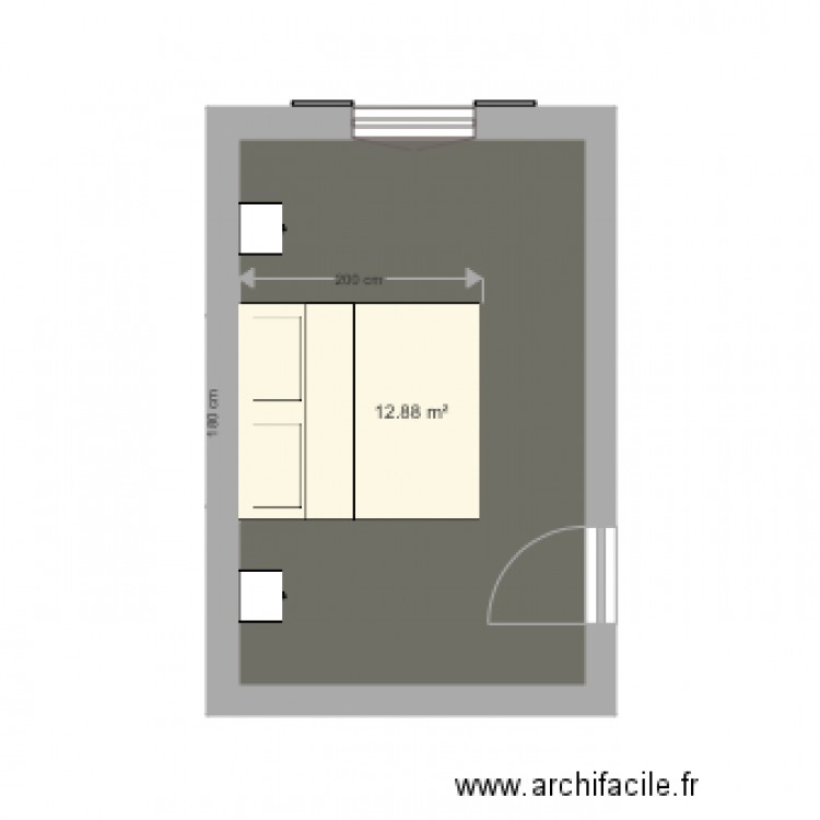 Chbre. Plan de 0 pièce et 0 m2