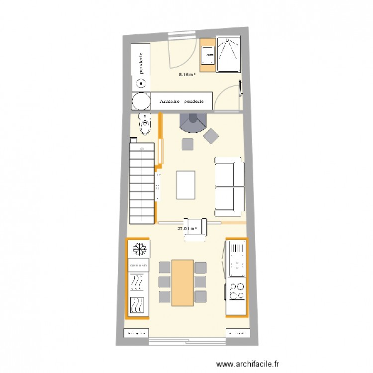 appart chaillevette implantation4. Plan de 0 pièce et 0 m2