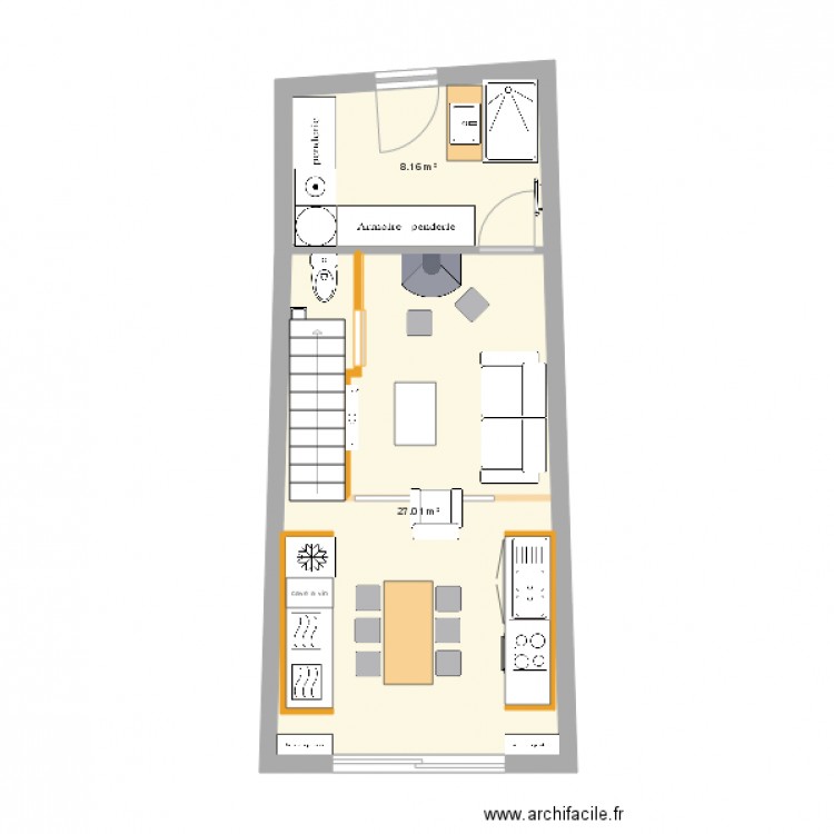 appart chaillevette implantation4. Plan de 0 pièce et 0 m2