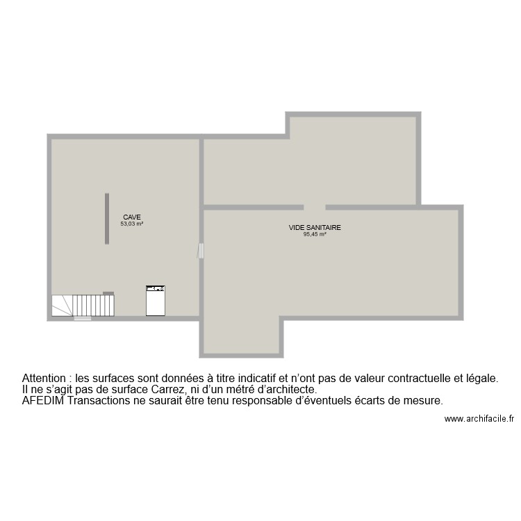 BI 6561 SOUS SOL. Plan de 0 pièce et 0 m2