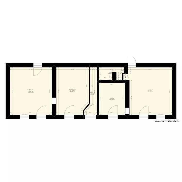 PONTMAIN RDC KEVIN. Plan de 