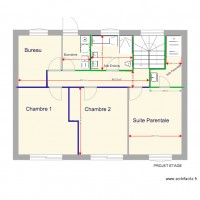 Plan maison Projet RDC et Etage