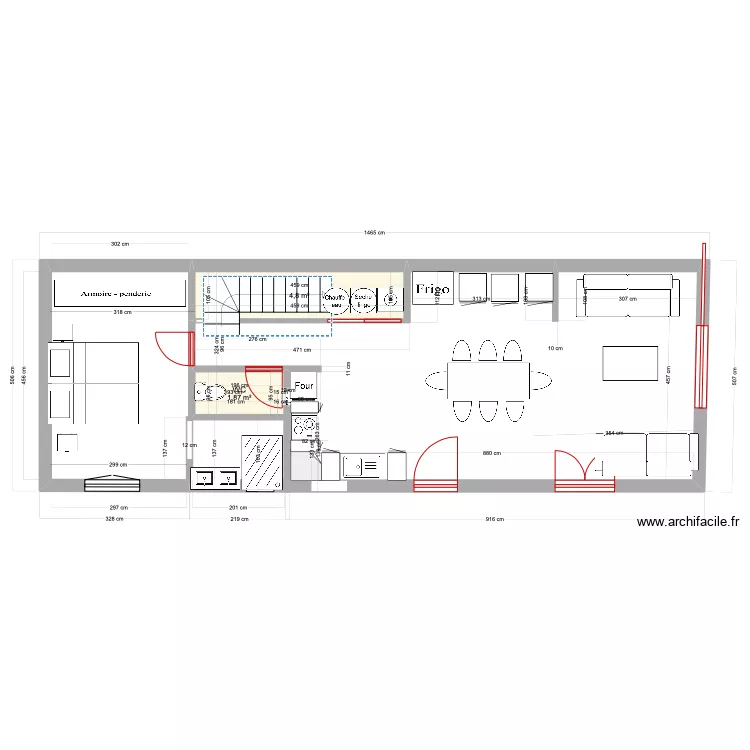 Macassi RDC Futur. Plan de 