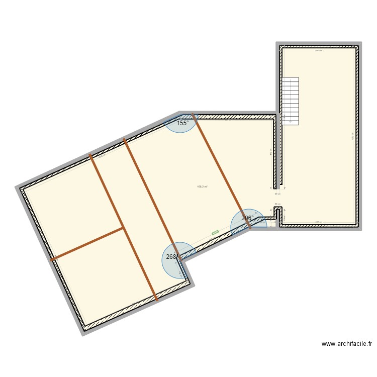 Bas Jarret Vougy 2. Plan de 6 pièces et 210 m2