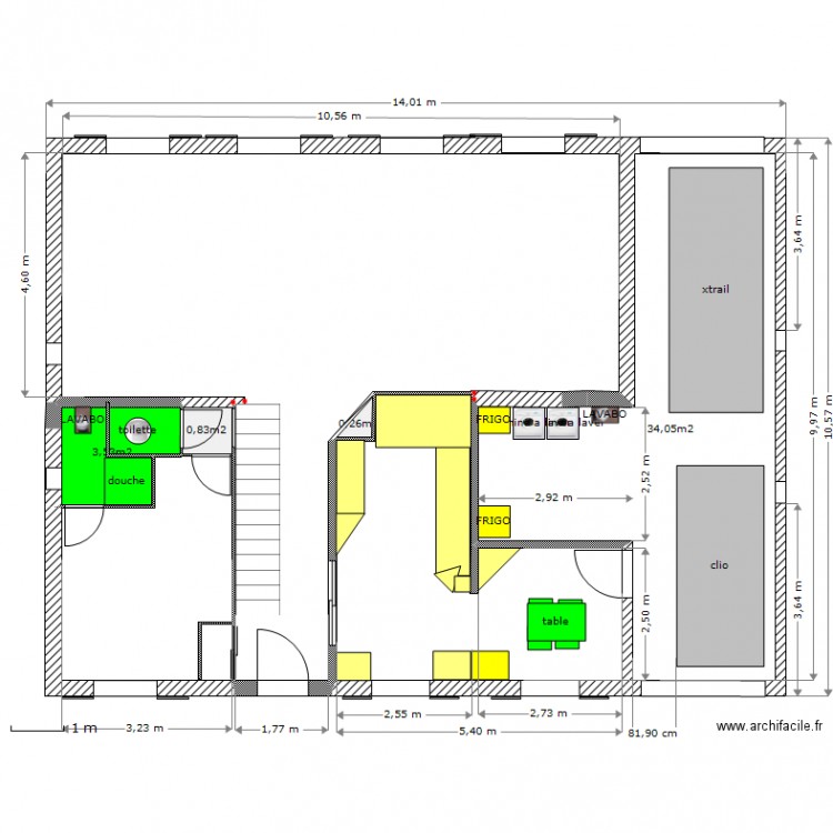 RDC V9. Plan de 0 pièce et 0 m2