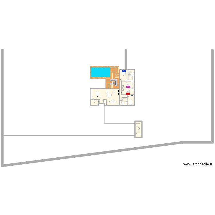 maison 4 chambres perso. Plan de 0 pièce et 0 m2