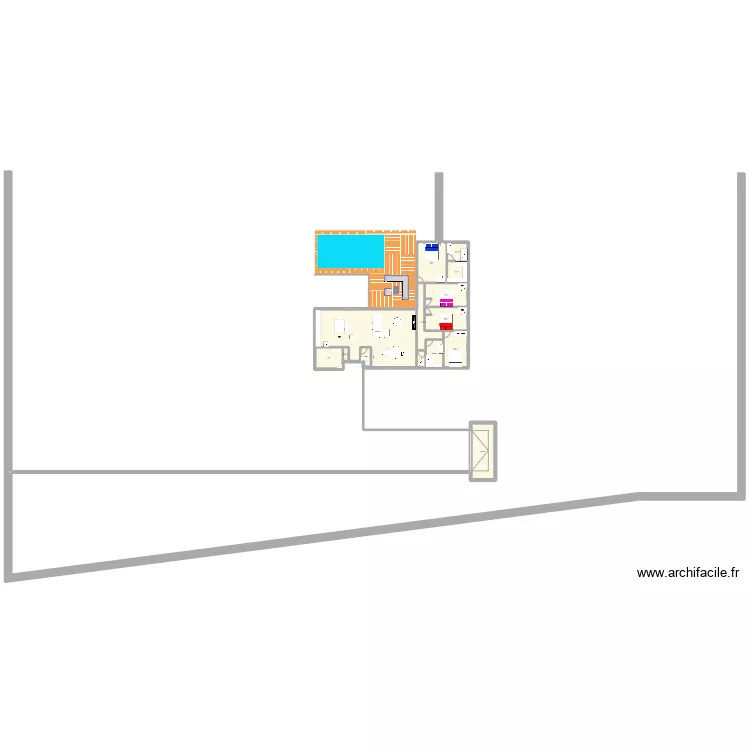 maison 4 chambres perso. Plan de maison 4 chambres perso. Plan de