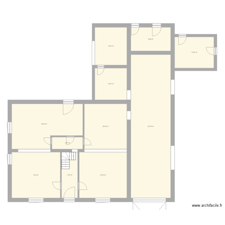 Couthuin Situation Actuelle. Plan de 0 pièce et 0 m2