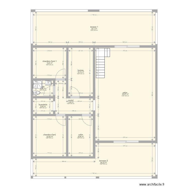 villa aout 21 F rdc. Plan de 0 pièce et 0 m2