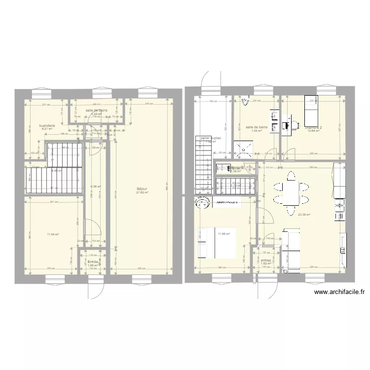 belleville appart rdc. Plan de belleville appart rdc. Plan de