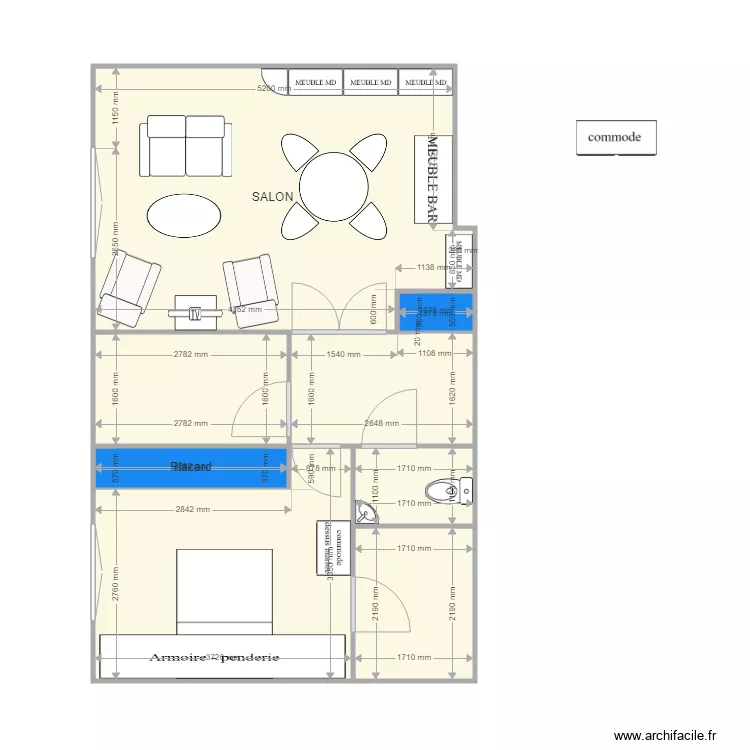 hesperide 2 pièces bis. Plan de hesperide 2 pièces bis. Plan de
