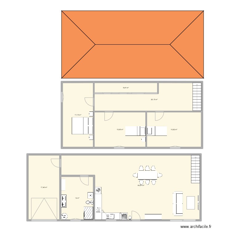 jenny. Plan de 0 pièce et 0 m2
