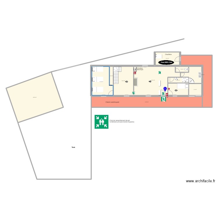 projet colo bis. Plan de 0 pièce et 0 m2