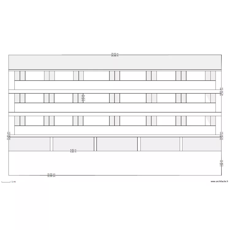 EOLE FACADE ARRIERE 3. Plan de EOLE FACADE ARRIERE 3. Plan de