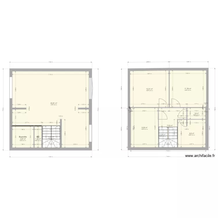 RDCmodifi&eacute;. Plan de 