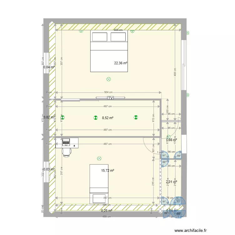 agrandissement 4. Plan de 