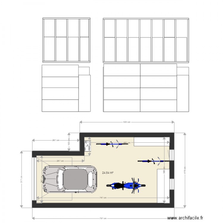 garage embrun. Plan de 0 pièce et 0 m2