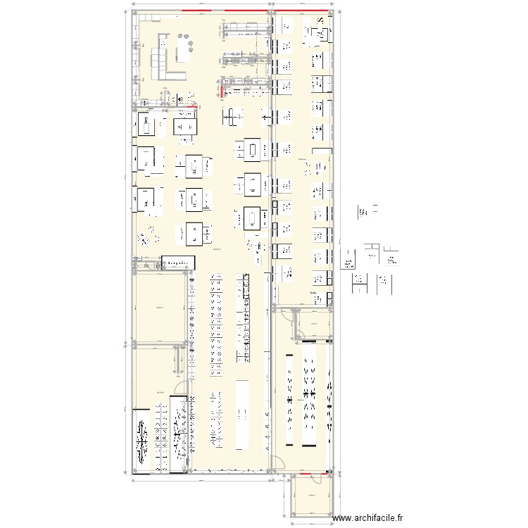 modif nouvelle vente 7. Plan de 8 pièces et 809 m2