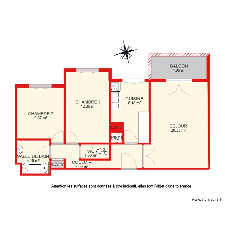 BI 2258. Plan de 0 pièce et 0 m2