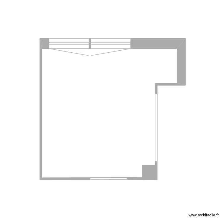 Maison. Plan de 