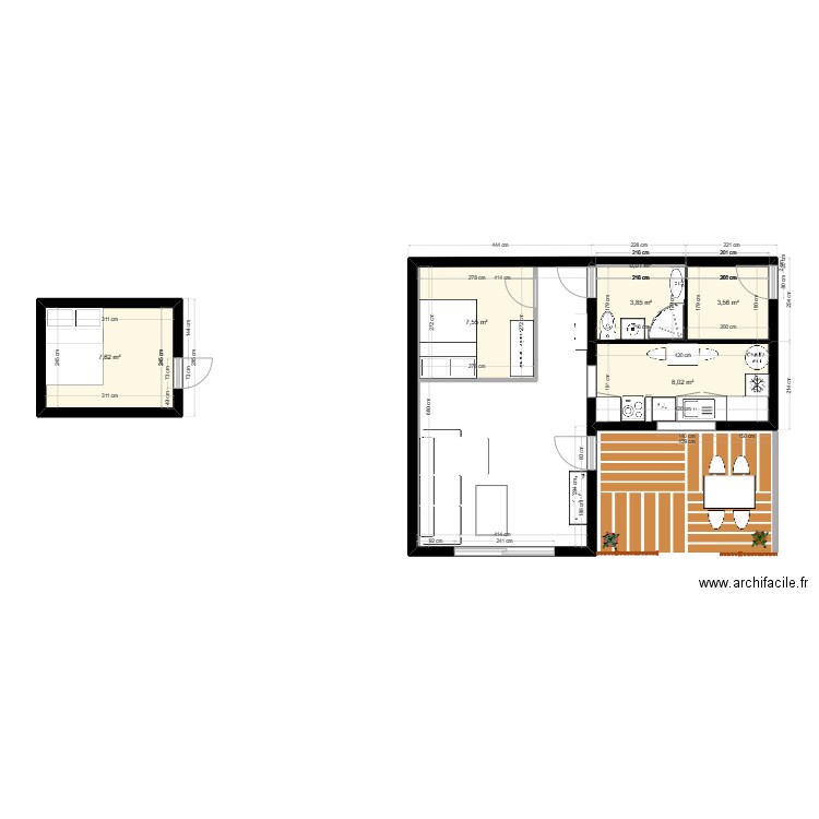 GITE MIALET. Plan de 0 pièce et 0 m2