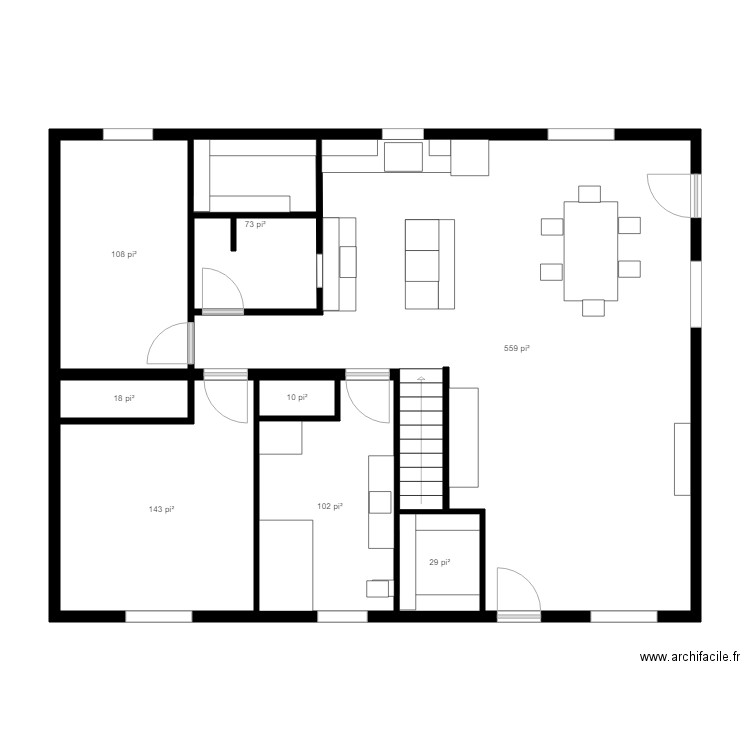 Messier J et Webb Holly. Plan de 0 pièce et 0 m2